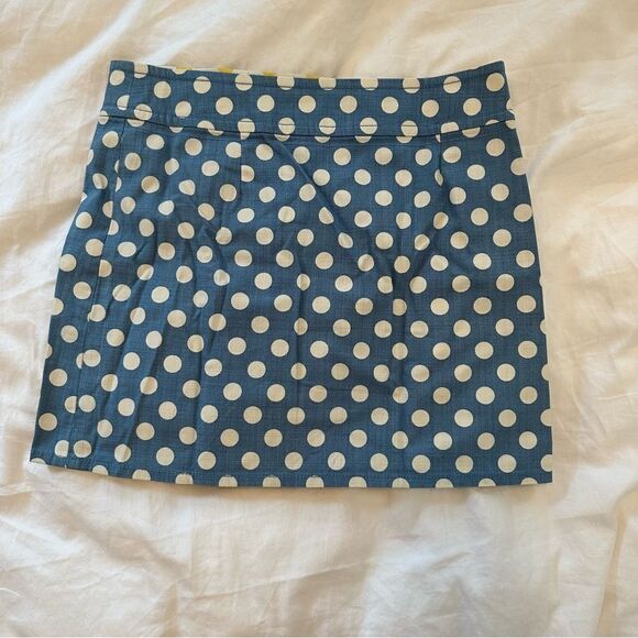 J. Crew Polka Dot Mini Skirt Size 2 - Picture 2 of 4